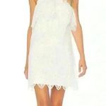 Likely  Revolve Abergreen White Lace Eyelet Mini Dress 8 Photo 0