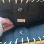 Talbots Vintage Embroidered Floral Cotton Handbag Photo 2