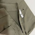 Leith Sage Olive Green Front Pocket High Waist Shorts Size XL New Photo 7