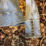 Willi Smith XS Light Blue Distressed Denim blue jean jacket Photo 1