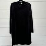 H&M Women’s Extra Large Black Velvet Dress Photo 1