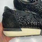 Balenciaga Raffia Runners in‎ black woven leather sneakers size 41 Photo 2
