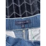 Tommy Hilfiger Women's Denim Culottes Wide Leg Cropped Drawstring Waist Sz XL Photo 2