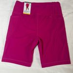 Mondetta  High Waist Fuchsia‎ Biker Shorts Photo 2