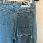 The Ragged Priest Tagged Urban Outfitters Priest High Rise Mom Light Wash W/Distressing Sz 32 Photo 2