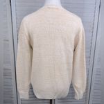 appleseed's  (Petites) Vintage 90's 100% Cotton Crewneck Sweater Beige/White-S/M Photo 1