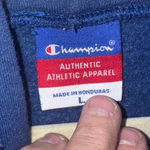 Champion  Delevan Darien sweatshirt Hoodie blue Unisex Large Photo 2