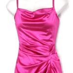 Love j Ruched Hot Pink Dress Size S Photo 1
