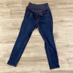 Old Navy  Front Low Panel Super Skinny Rockstar Maternity  Blue Jeans 6 Photo 0