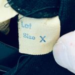 Vintage Elinor Porter Black Elbow Sleeve Dress S Photo 6