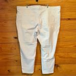 Madewell Plus 9" Mid Rise Skinny Crop Jeans in Pure White 28W NWT Photo 4