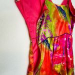 Boston Proper Dress Women's Sz 4 Silk Bright Floral Photo 8