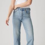 Levi's  Blue ribcage straight ankle Jeans with Vintage-Inspired Style size 31x27 Photo 0