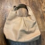 Laggo Nadia Slouchy Shoulder Bag Purse Cream Pebble Leather‎ Hobo Womens Photo 5