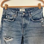 Free People  Good Times Relaxed Distressed Jeans Womens 27 Blue Photo 5