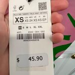 ZARA Satin Effect Print Dress Photo 5