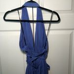 Lulus Magical Movement Periwinkle Blue Wrap Maxi Dress Size S Photo 6
