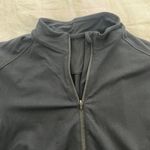 Black Athletic Running Quarter Zip Size M Photo 4