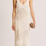 Torn By Ronny Kobo Ronny Kobo Petra Knit Tank Midi Dress Natural Womens Size Medium Photo 2