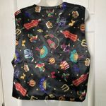 Diane Von Furstenberg  DVF Color Authority Womens Large L Satin Vest Fashionista Photo 4