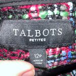 Talbots  Petites Multicolor Tweed Skirt Size 12P‎ Wool Blend Career Lined Photo 1