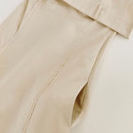 ZARA NWT viral TikTok, best seller GABARDINE strapless DRESS size XS Photo 10