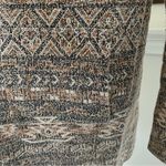 Lucky Brand Aztec Print Tweed Cardigan/Jacket Size L EXCELLENT! Photo 9