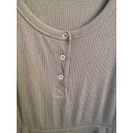 Torrid  Black Ribbed Henley Short Sleeve Fit and Flare Dress Plus Size 3X Photo 2