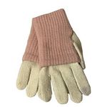 Steve Madden Pink & Cream EZ Tap Knitted Gloves Women Photo 0