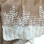 cupio  Tan and ivory Cardigan | Size Large Photo 5