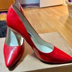 Steve Madden Steven by - Red Pointed-Toe Pumps (w/ box) Photo 0
