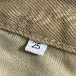 Boyish  Tommy High Rise Straight Jeans in The Crowd Khaki Tan Button Fly Size 25 Photo 8