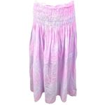 Johnny Was  Charlotte Tie Dye Skirt Amanda Bond Collaboration Pink Purple Small Photo 1