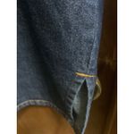 Molato Denim Tunic Top Plus Size 1X Cowrie Shell Embellished Casual Blue Photo 4