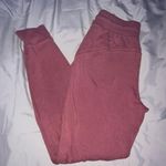 Lululemon Pink Joggers Fleece Lined Photo 0