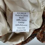 Coldwater Creek  Paisley Tapestry Jacket Size PL Zip Front Boho Fall Layering Photo 4