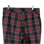 Jones New York Women’s 1X Plaid Stretch Ankle Pants Multicolor Tartan Pull-On Photo 3