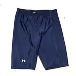 Under Armour Navy Blue Compression Workout Gym Shorts Size M Photo 0