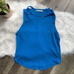 Free People  Side Knot Tie Knit Tank Blue Size XS Photo 8
