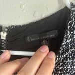 Lucca Couture  Black White Tweed Crop Top Neutral Formal Casual Medium Photo 2