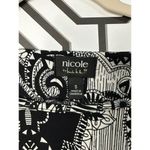 Nicole Miller Nicole By Ladies Red Black Career Style Dress Size Small Photo 6