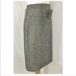 Dalia Collection Classic wool blend belted skirt 8 Photo 1
