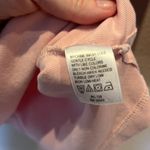 Van Heusen Women’s Pink Cotton Eyelet Ruffle 3/4 Sleeves Size Medium Photo 5