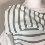 cupio #118  CREAM AND SAGE GREEN  CROPPED SWEATER Photo 2