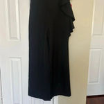 Badgley Mischka Belle Allison Side Ruffle Jumpsuit Size 10 Photo 5