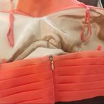 Eliza J | brown, orange, and beige ombré maxi dress Size 6 Photo 3