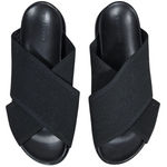 Everlane  The ReKnit Form Crossover Sandal Black 9‎ NWT Photo 0