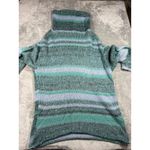 Free People  Womens Medium Striped Alpaca Blend Knit Tunic Sweater Photo 7