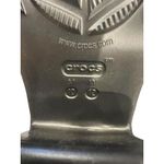 Crocs NWT  Siren Studded Clog Heel Black Women's Size 12 W12/M10 Goth Rock & Roll Photo 5