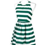 Jodi Kristopher  Stripe Green White Dress Photo 5